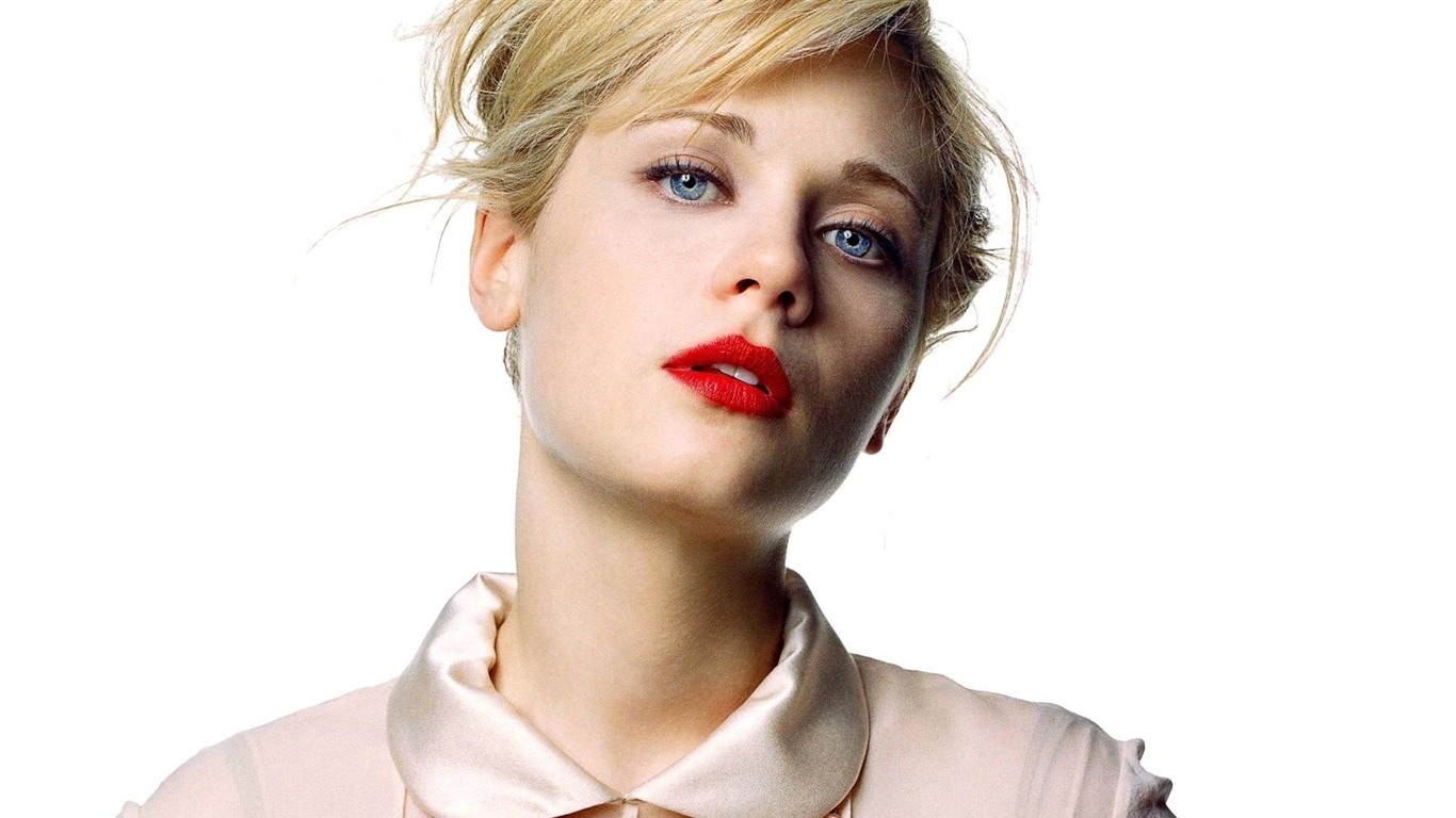 Zooey Deschanel 佐伊·丹斯切爾 美女壁紙 #5 - 1366x768