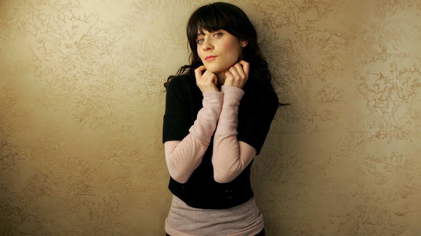 Zooey Deschanel krásné tapety na plochu #17 - 1366x768