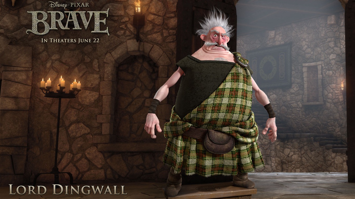 Brave 2012 勇敢雄心2012 高清壁紙 #5 - 1366x768