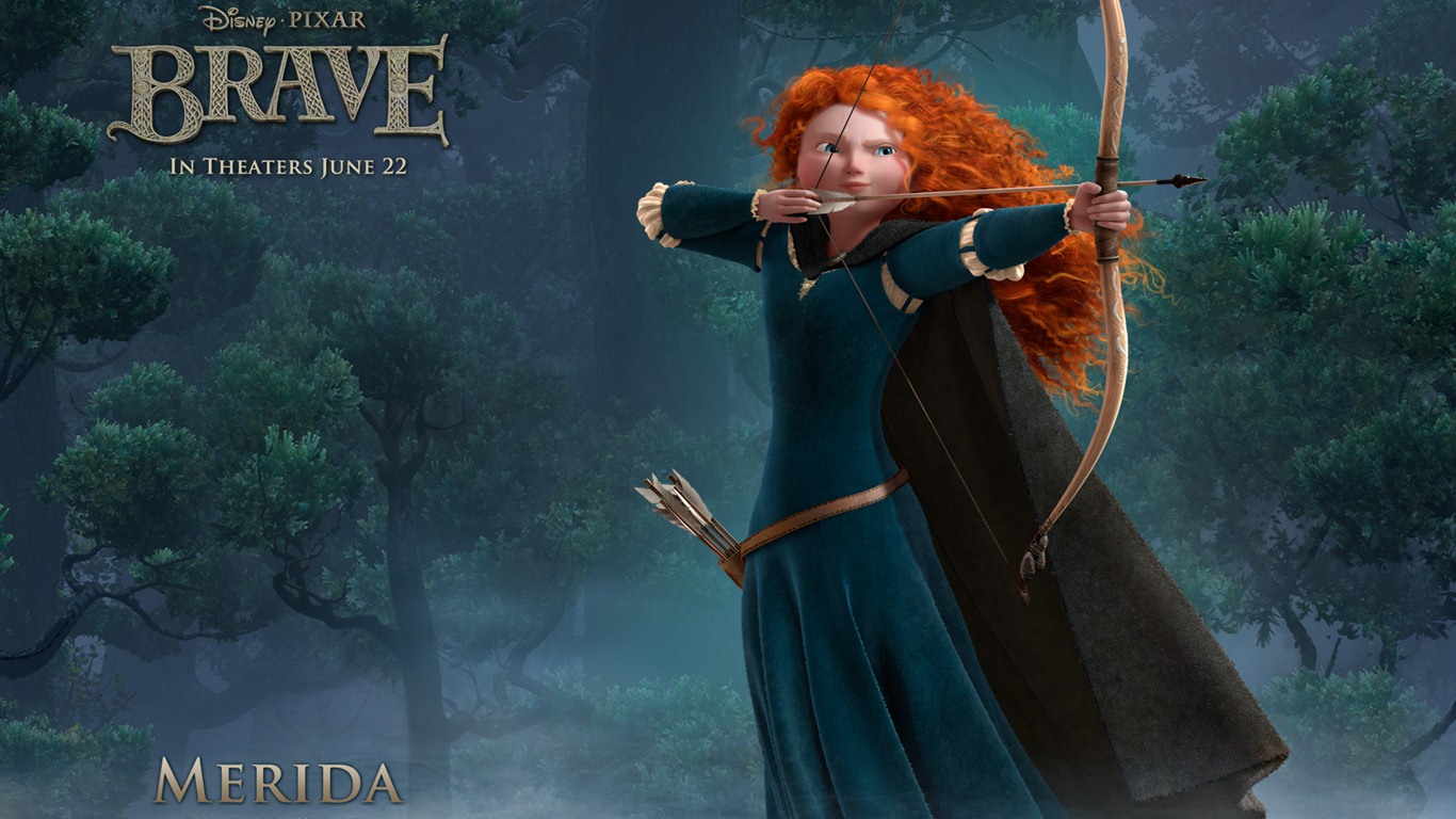 Brave 2012 HD wallpapers #8 - 1366x768