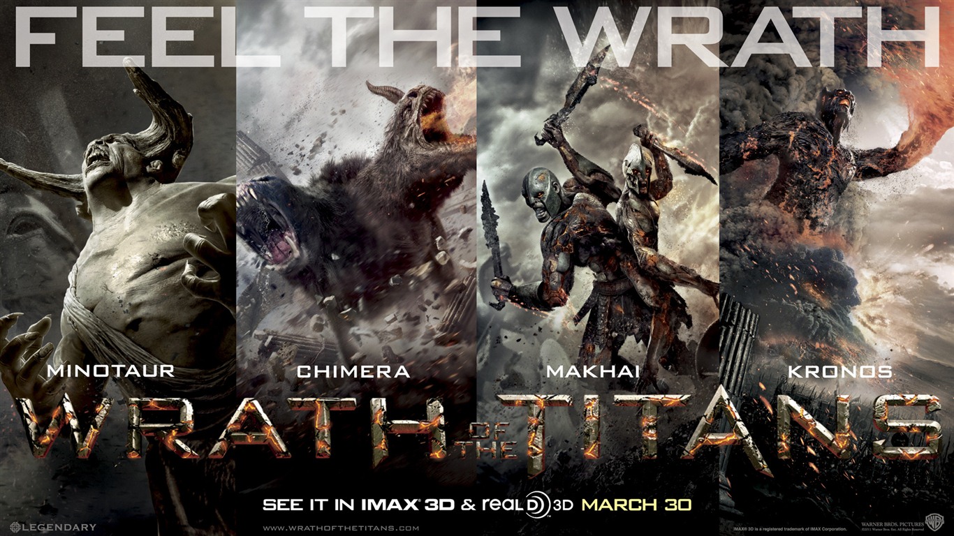 Wrath of the Titans 諸神之戰2 高清壁紙 #11 - 1366x768