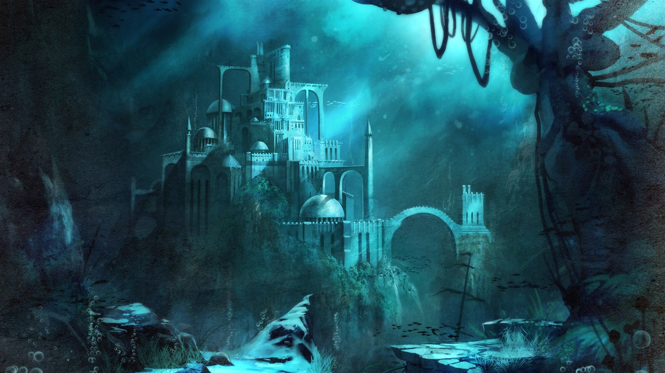 Trine 2 HD tapety na plochu #3 - 1366x768