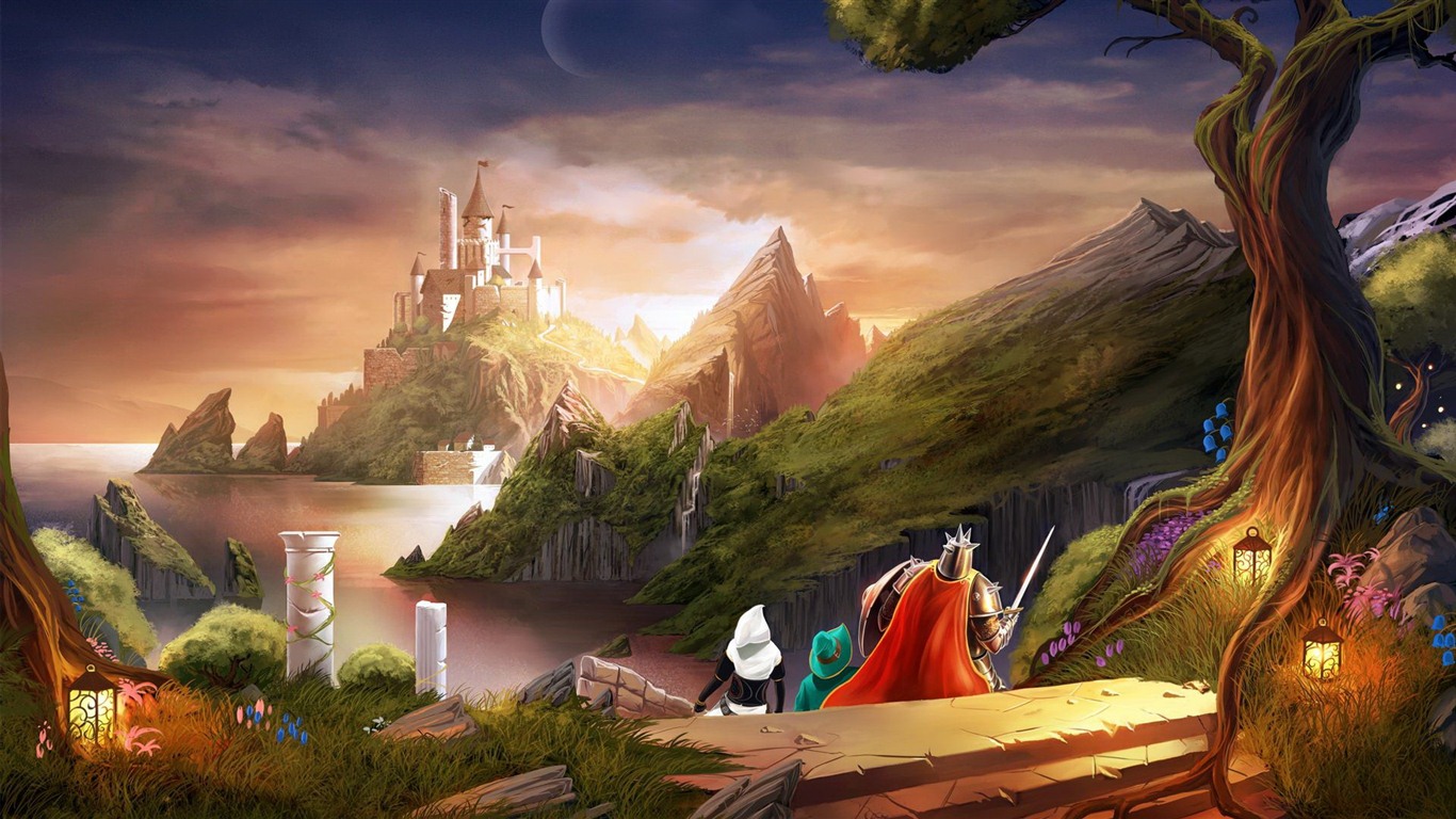 Trine 2 三位一體2 高清壁紙 #7 - 1366x768