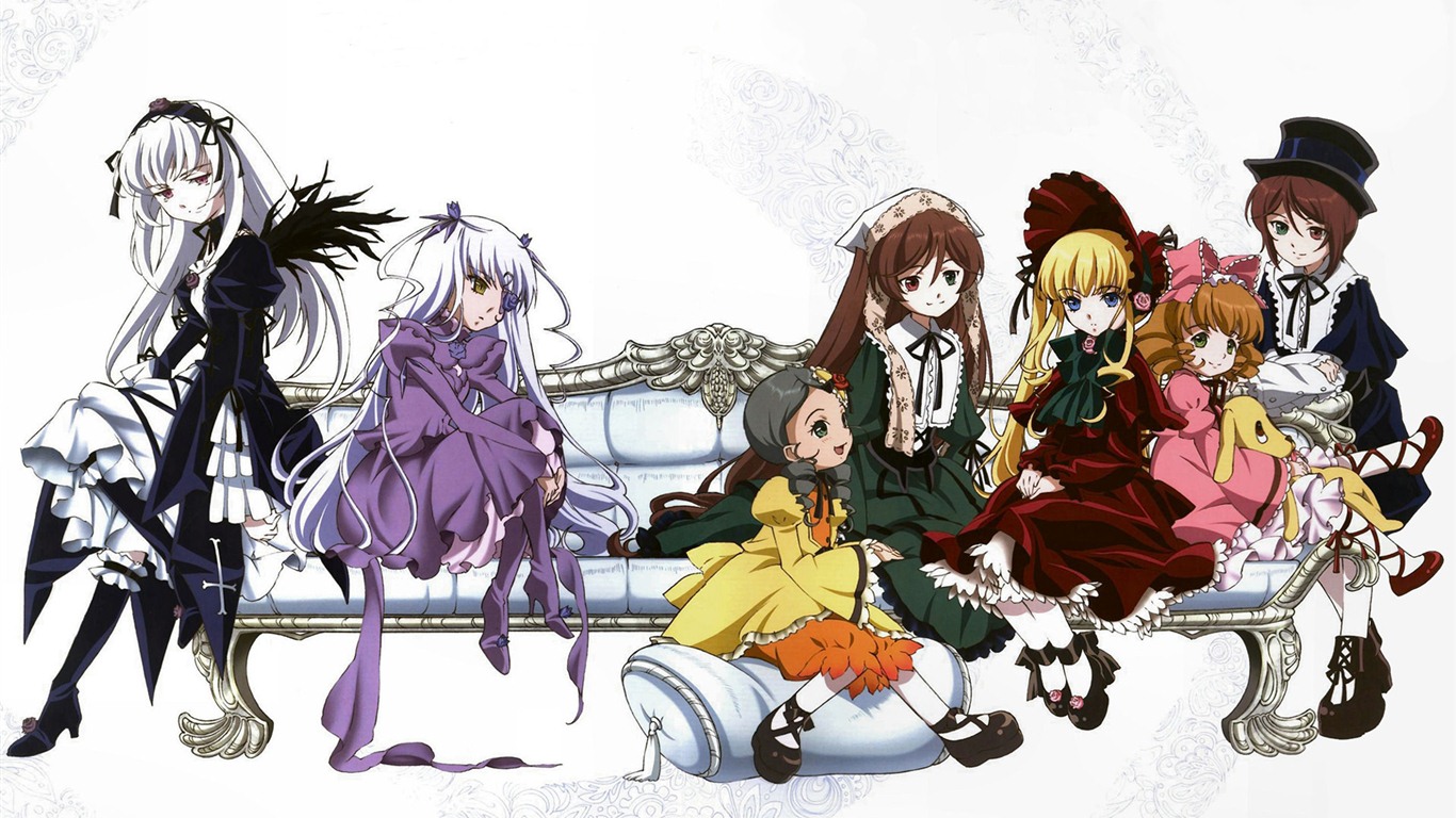 Rozen Maiden fondos de pantalla de alta definición #11 - 1366x768