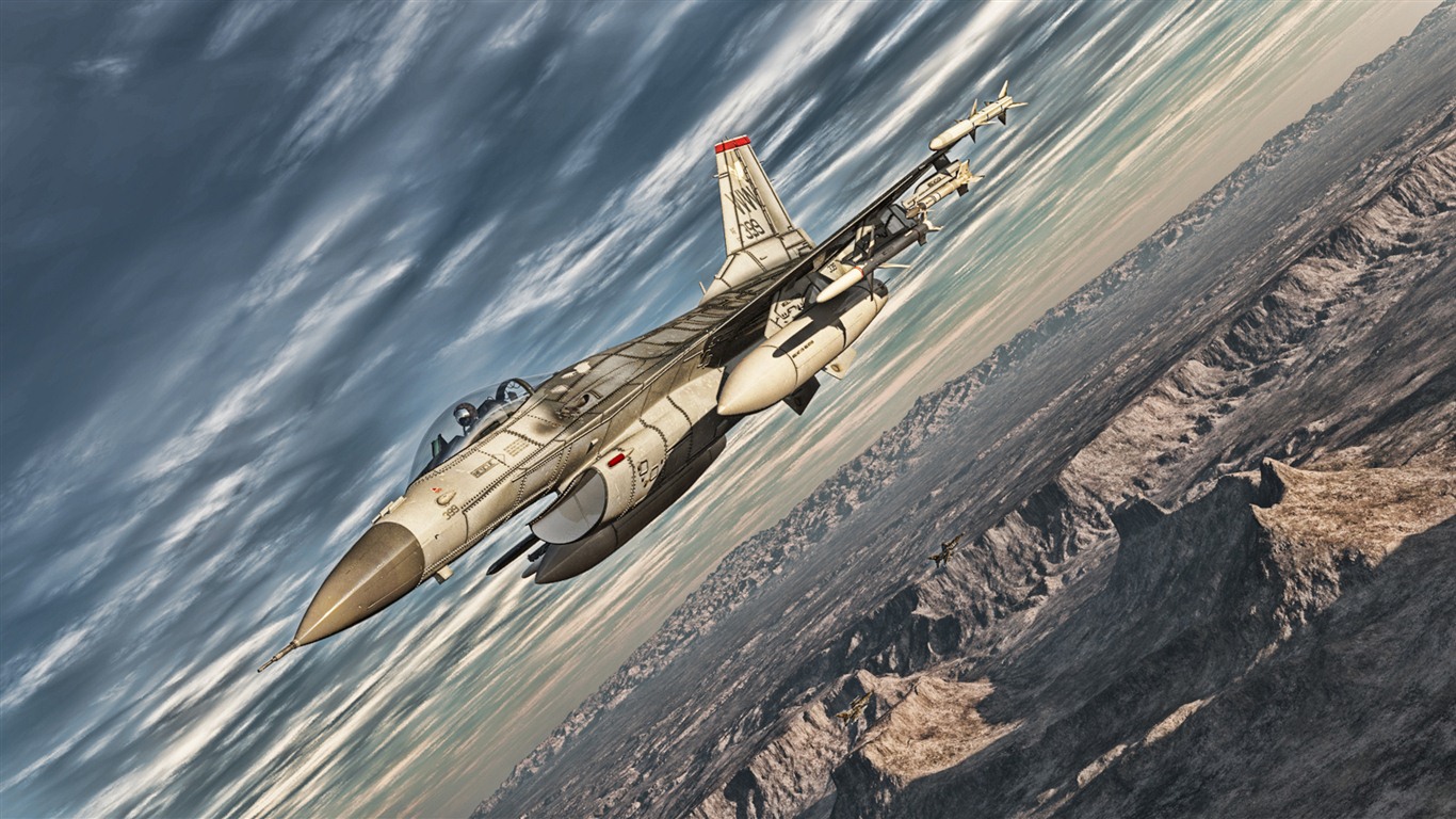 軍用戰鬥機高清寬屏壁紙 #12 - 1366x768