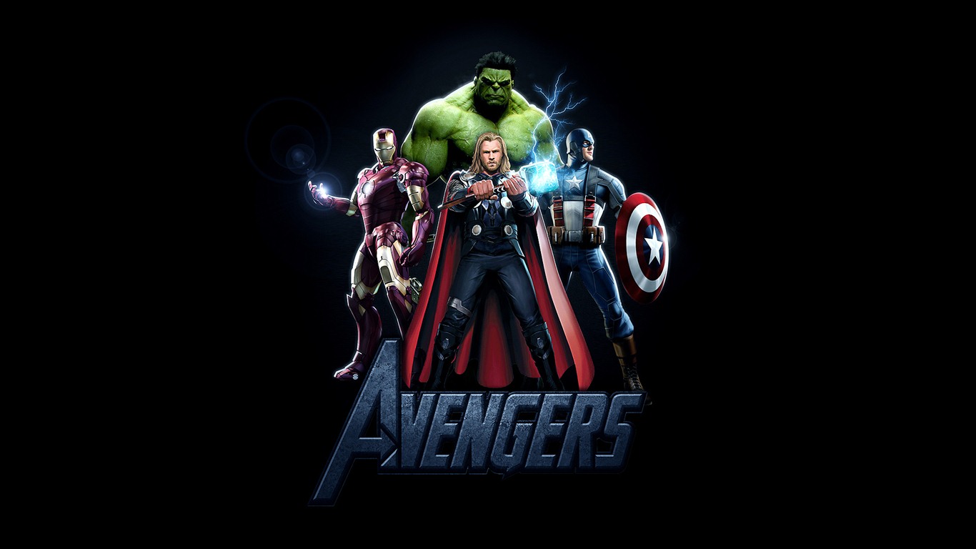 Les fonds d'écran HD 2012 Avengers #17 - 1366x768