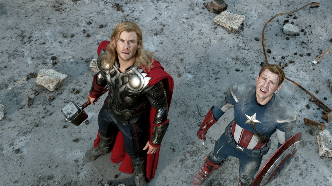 アベンジャーズ2012 HDの壁紙 #18 - 1366x768