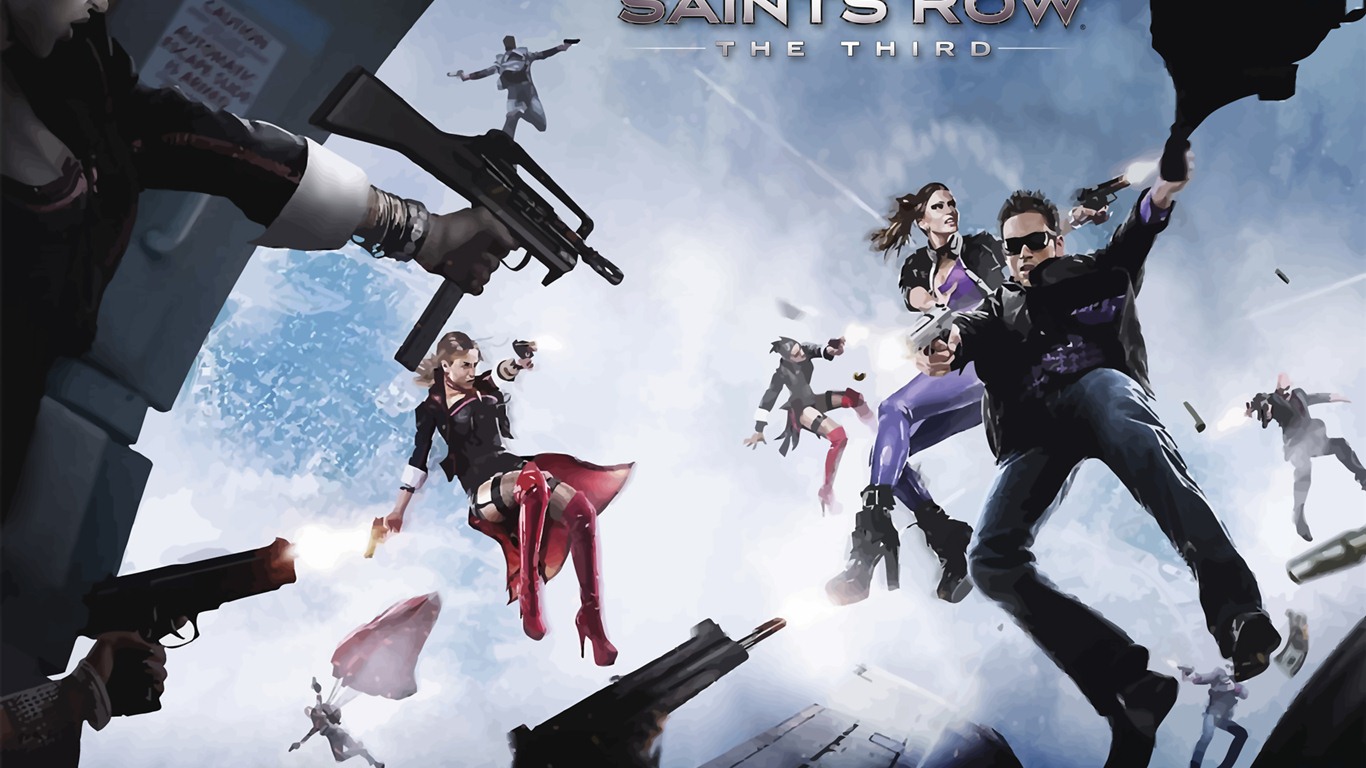 Saints Row: The Third 黑道圣徒3 高清壁纸1 - 1366x768