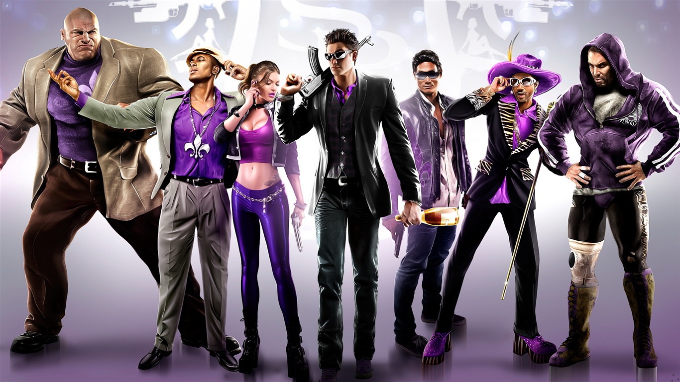 Saints Row: The Third 黑道聖徒3 高清壁紙 #11 - 1366x768
