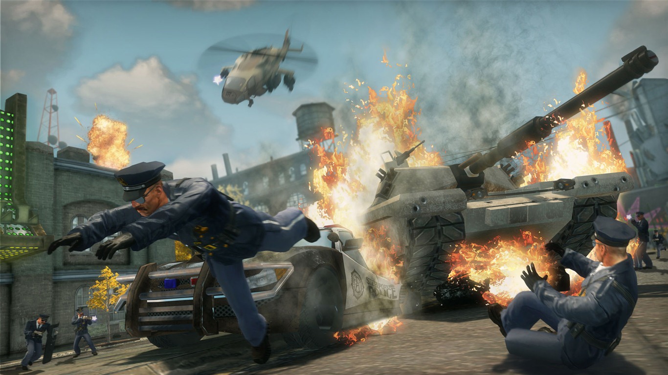 Saints Row: The Third HD wallpapers #17 - 1366x768