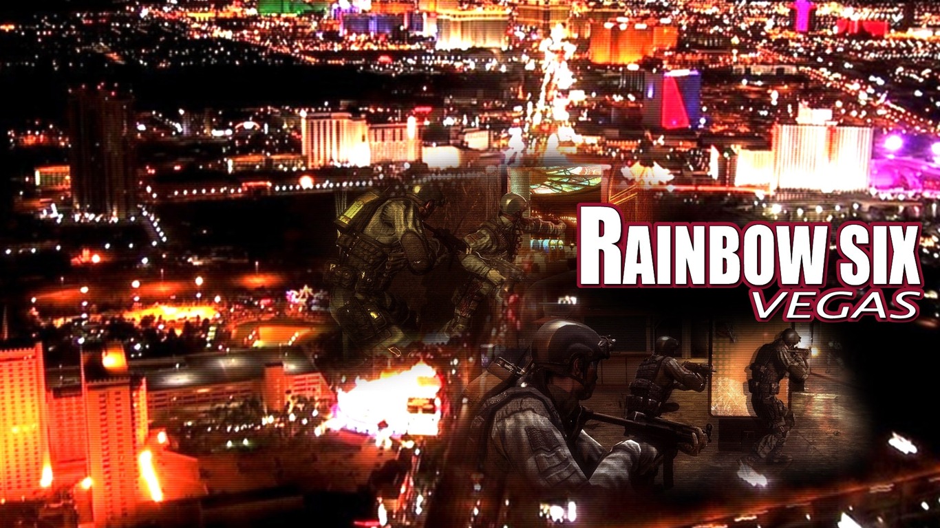 Tom Clancys Rainbow Six: Vegas HD Wallpaper #2 - 1366x768