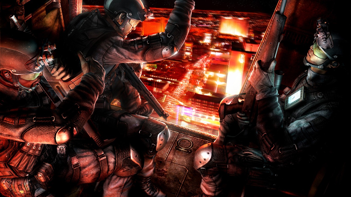 Tom Clancys Rainbow Six: Vegas HD Wallpaper #9 - 1366x768