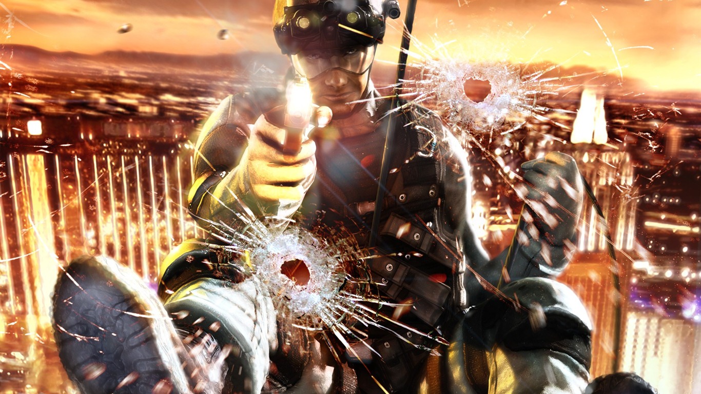 Tom Clancy's Rainbow Six: Vegas HD wallpapers #12 - 1366x768