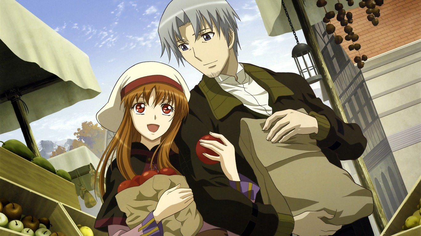 Spice and Wolf 狼與香辛料 高清壁紙 #2 - 1366x768