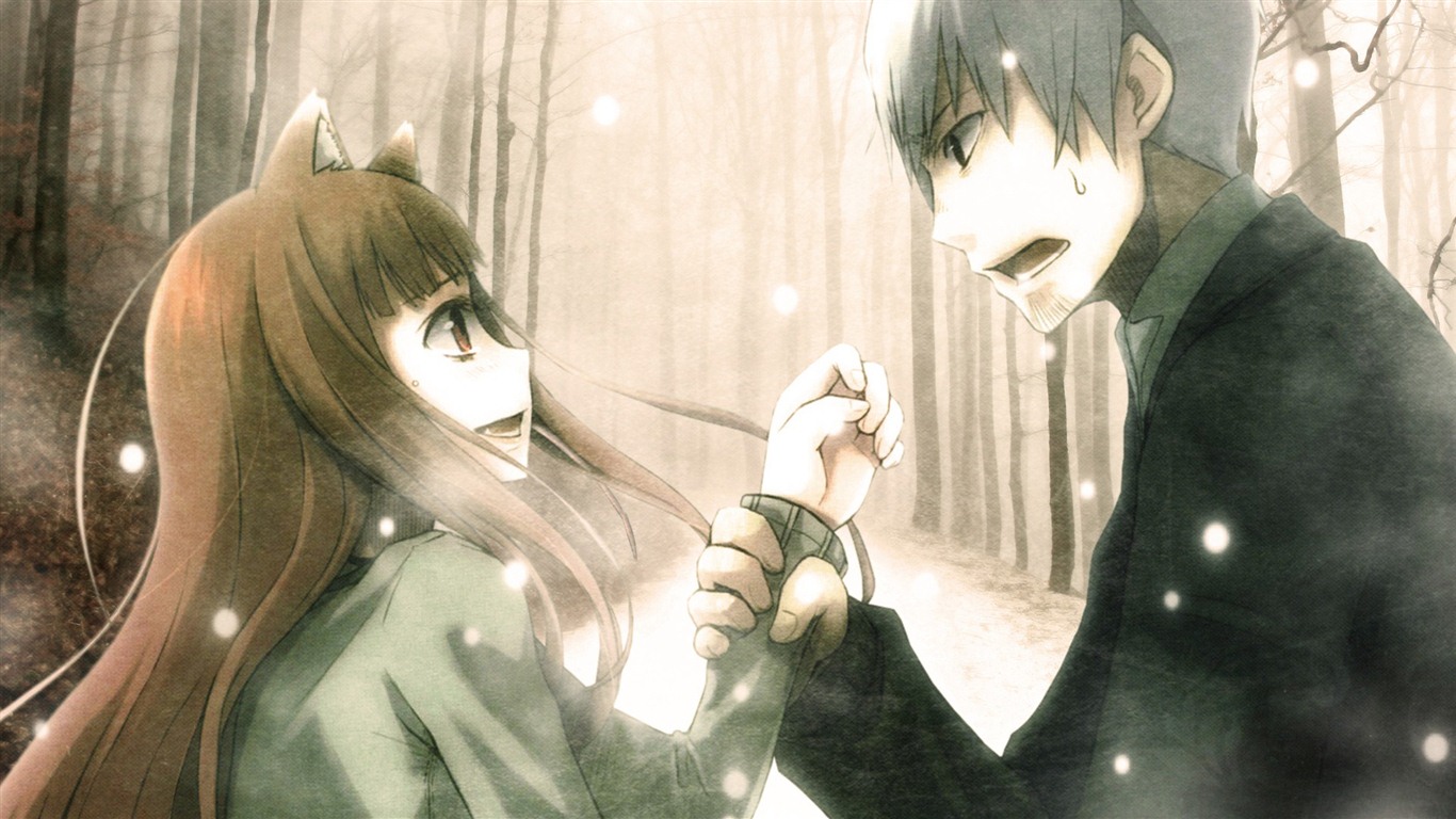 Spice and Wolf 狼與香辛料 高清壁紙 #3 - 1366x768