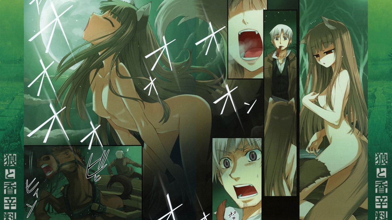 Spice and Wolf HD wallpapers #15 - 1366x768