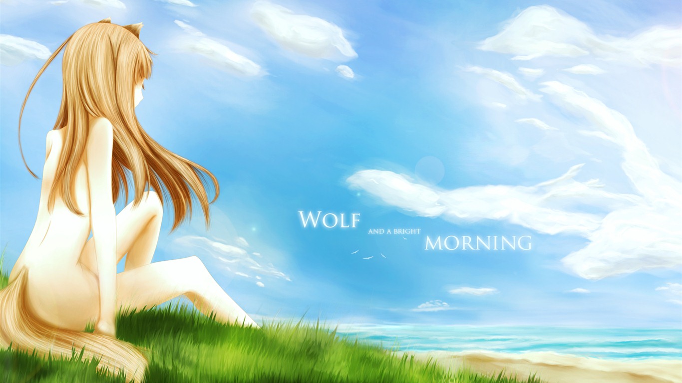 Spice and Wolf 狼与香辛料  高清壁纸18 - 1366x768