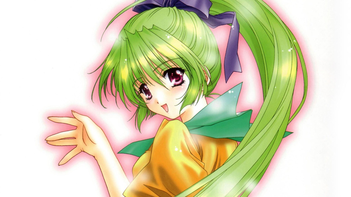 きみづか 葵アニメの女の子イラストのHD壁紙 #10 - 1366x768