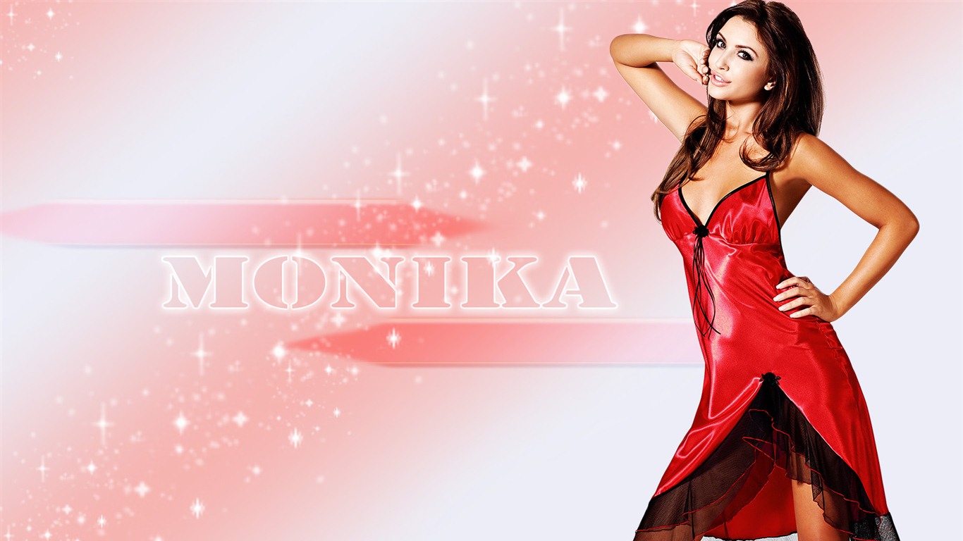 Monika Pietrasinska 美女壁紙 #13 - 1366x768