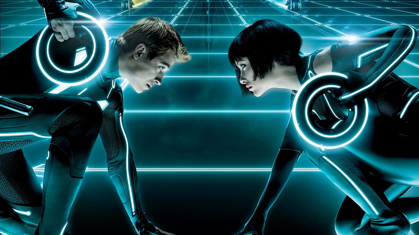 2010 Tron: Legacy 創：光速戰記 高清壁紙 #2 - 1366x768