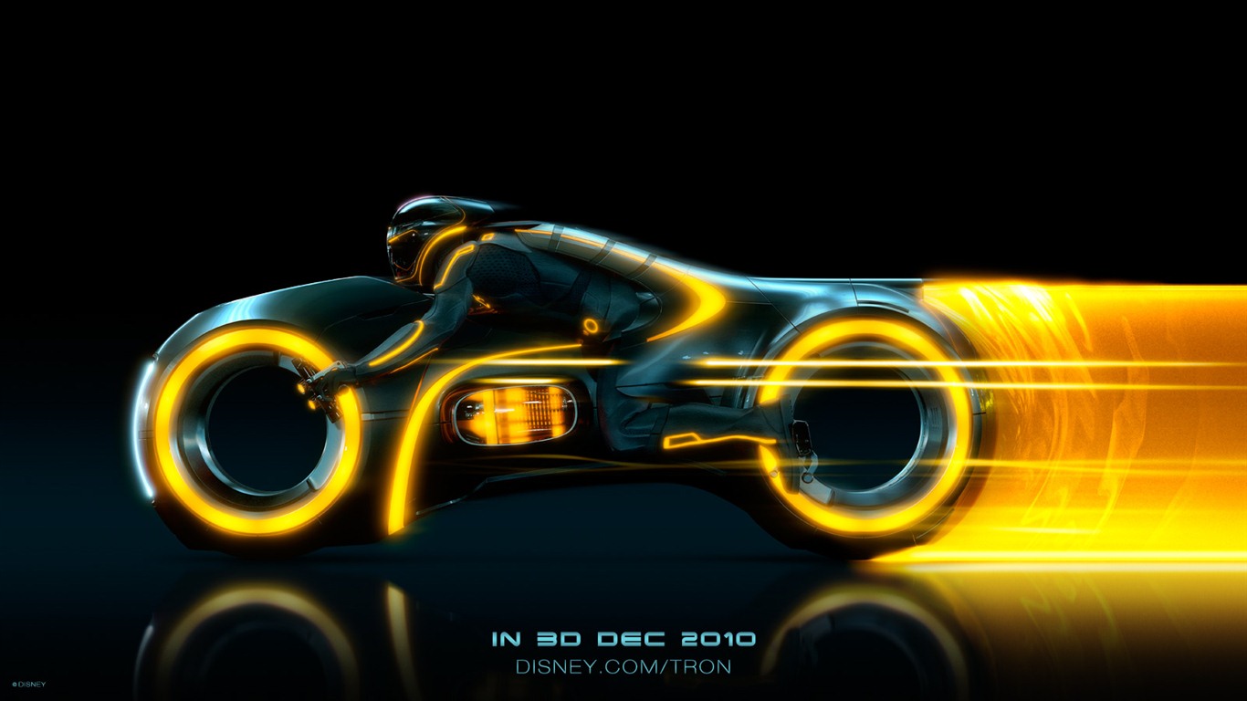 2010 Tron: Legacy 創：光速戰記 高清壁紙 #14 - 1366x768