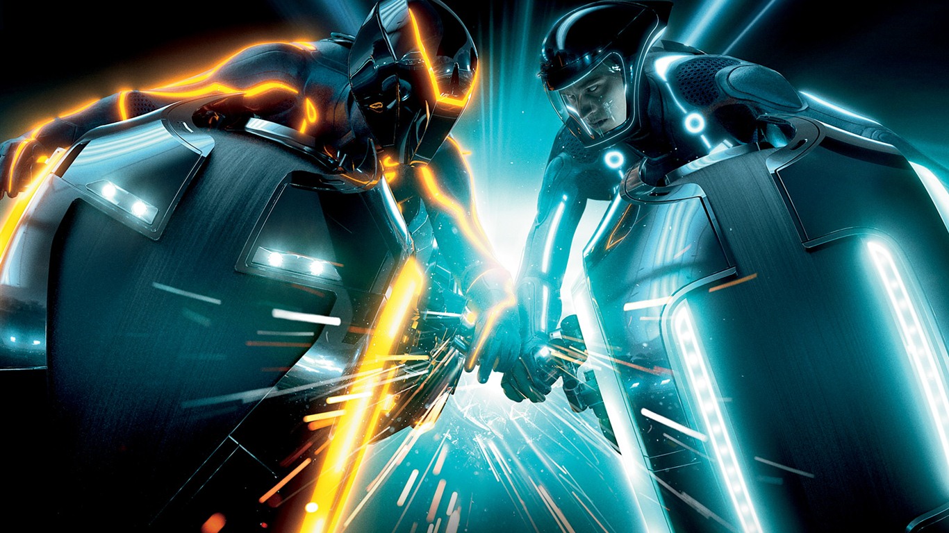 2010 Tron: Legacy 創：光速戰記 高清壁紙 #15 - 1366x768