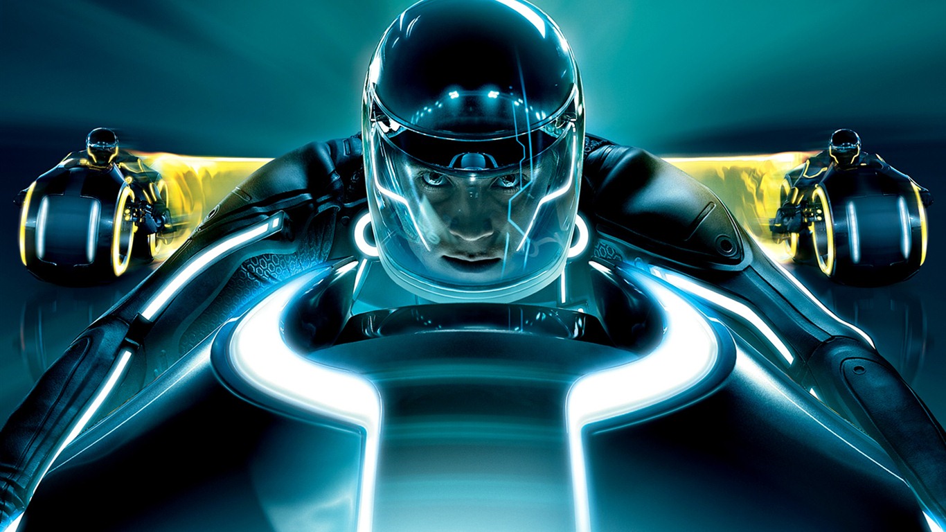 2010 Tron: Legacy 创：光速战记 高清壁纸18 - 1366x768