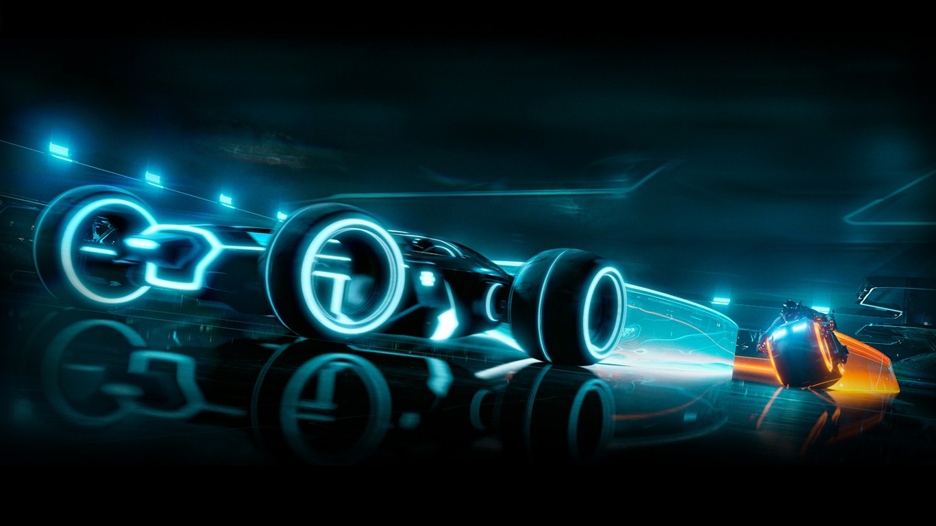 2010 Tron: Legacy 创：光速战记 高清壁纸20 - 1366x768