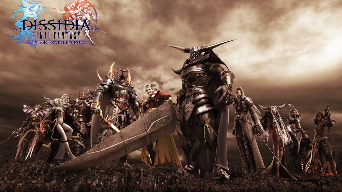 Dissidia 012: Duodecim Final Fantasy 最終幻想：紛爭2 高清壁紙 #2 - 1366x768