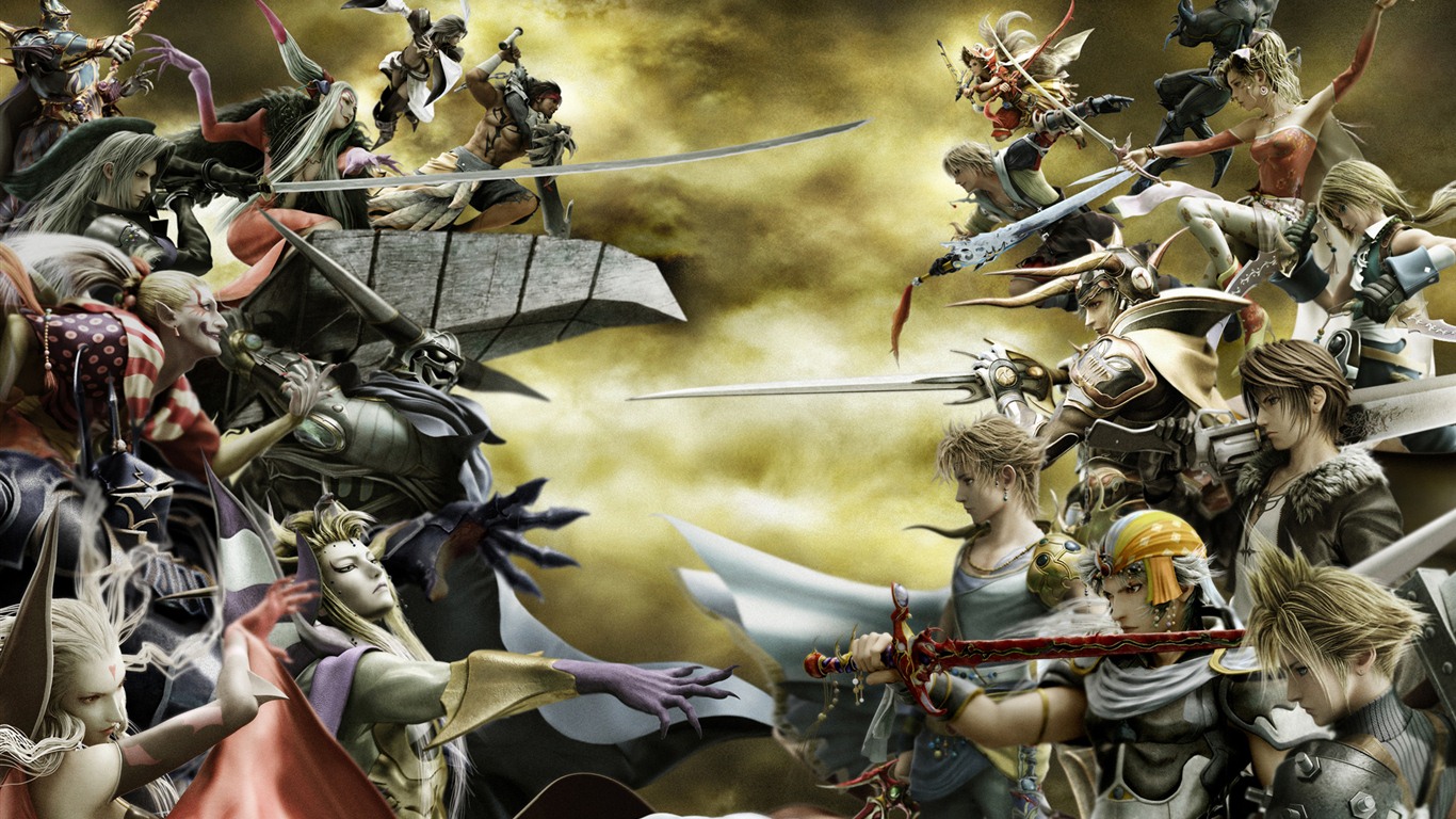 Dissidia 012: Duodecim Final Fantasy  最终幻想：纷争2 高清壁纸6 - 1366x768