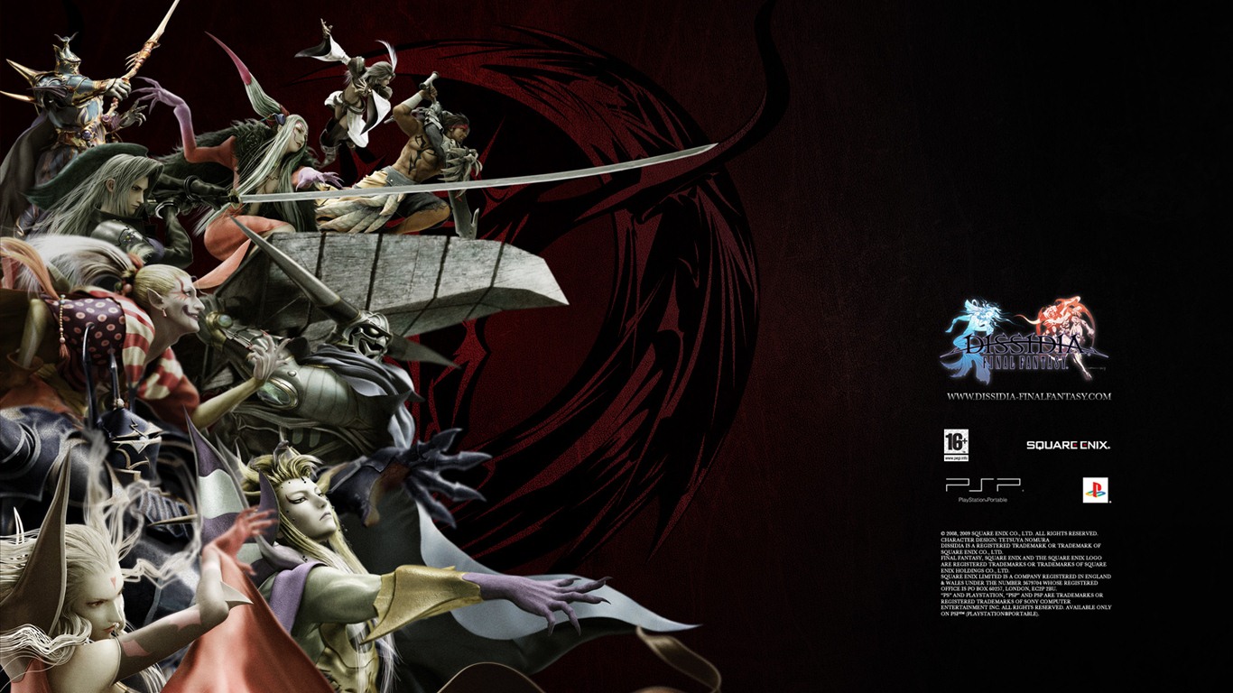 Dissidia 012: Duodecim Final Fantasy 最終幻想：紛爭2 高清壁紙 #8 - 1366x768