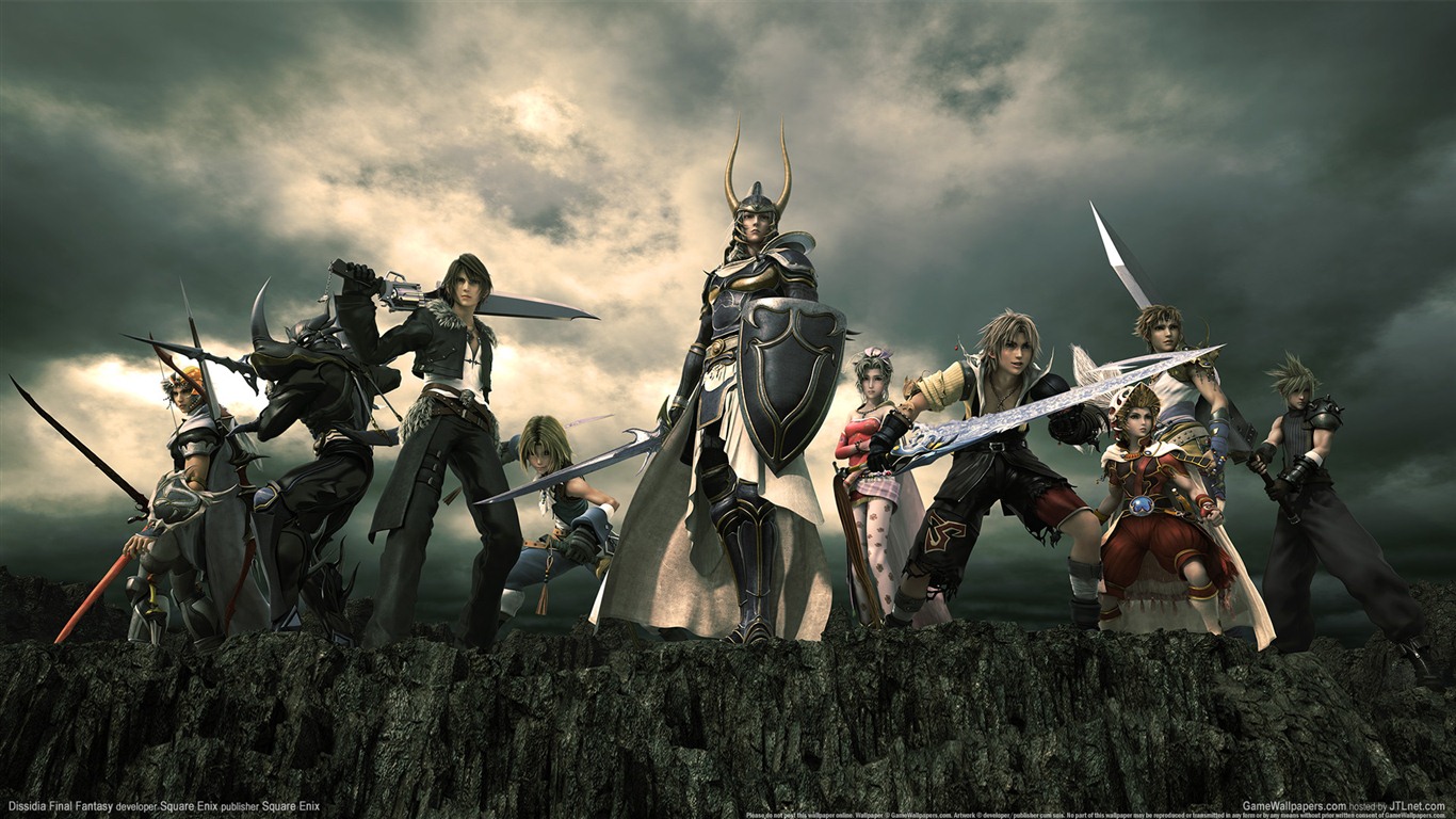 Dissidia 012: Duodecim Final Fantasy HD fondos de pantalla #13 - 1366x768