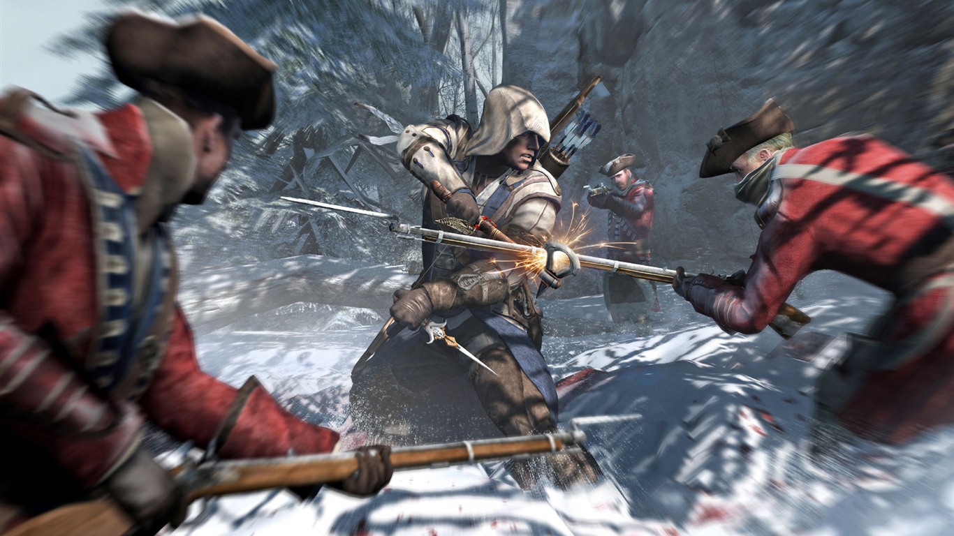 Assassin's Creed 3 刺客信條3 高清壁紙 #8 - 1366x768