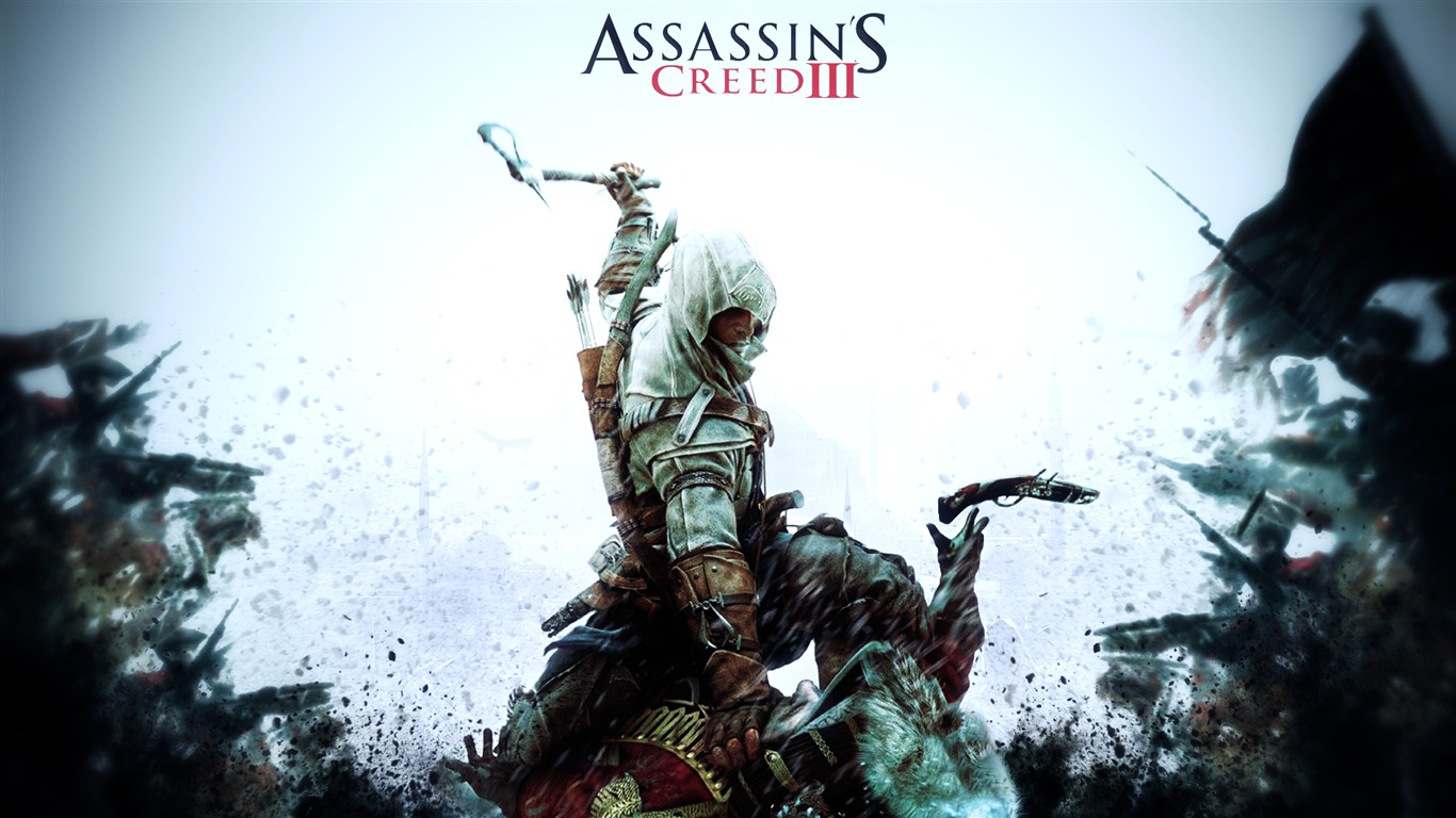 Assassin 's Creed 3 fonds d'écran HD #15 - 1366x768