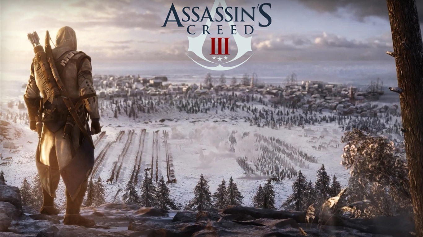 Assassin 's Creed 3 fonds d'écran HD #17 - 1366x768