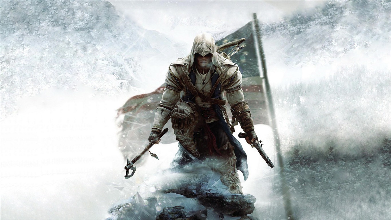 Assassin's Creed 3 刺客信条3 高清壁纸20 - 1366x768