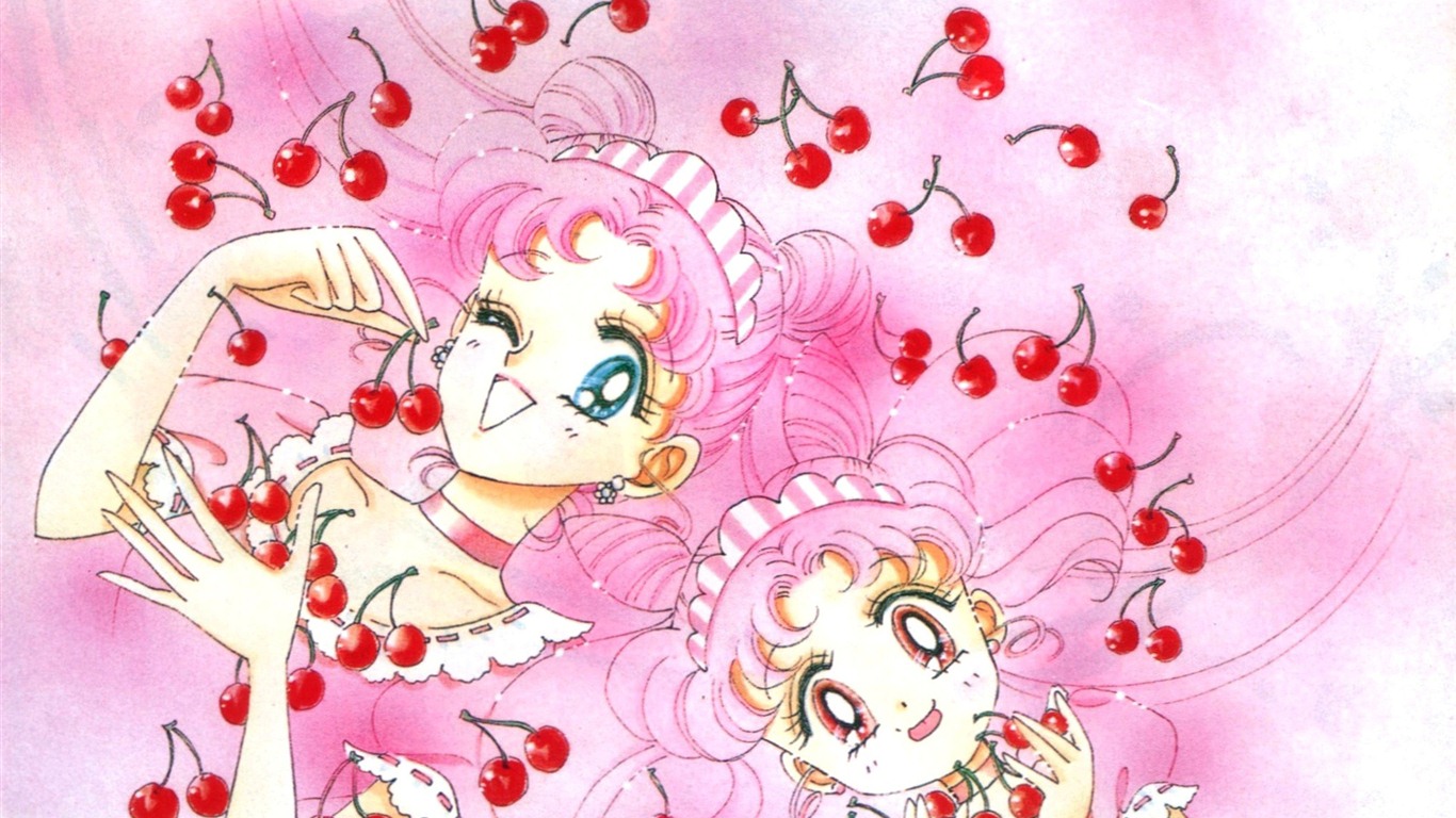 Sailor Moon HD tapety na plochu #2 - 1366x768