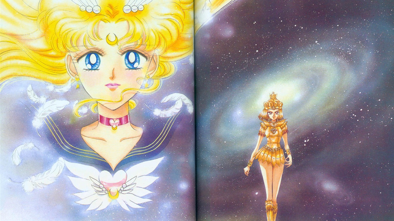 Sailor Moon HD fondos de pantalla #3 - 1366x768