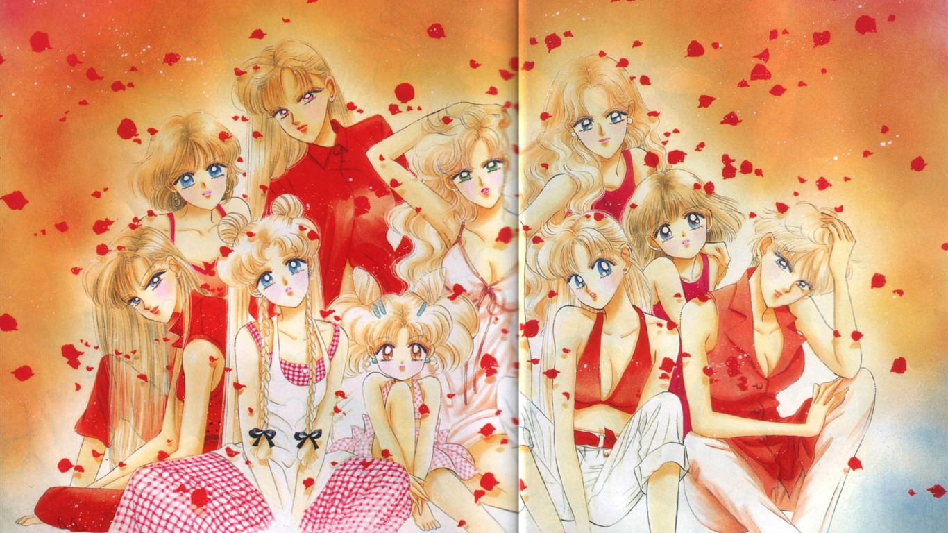 Sailor Moon 美少女戰士 高清壁紙 #4 - 1366x768