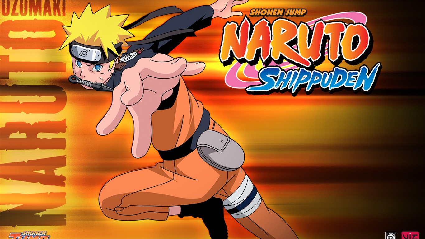 Naruto anime HD tapety na plochu #1 - 1366x768