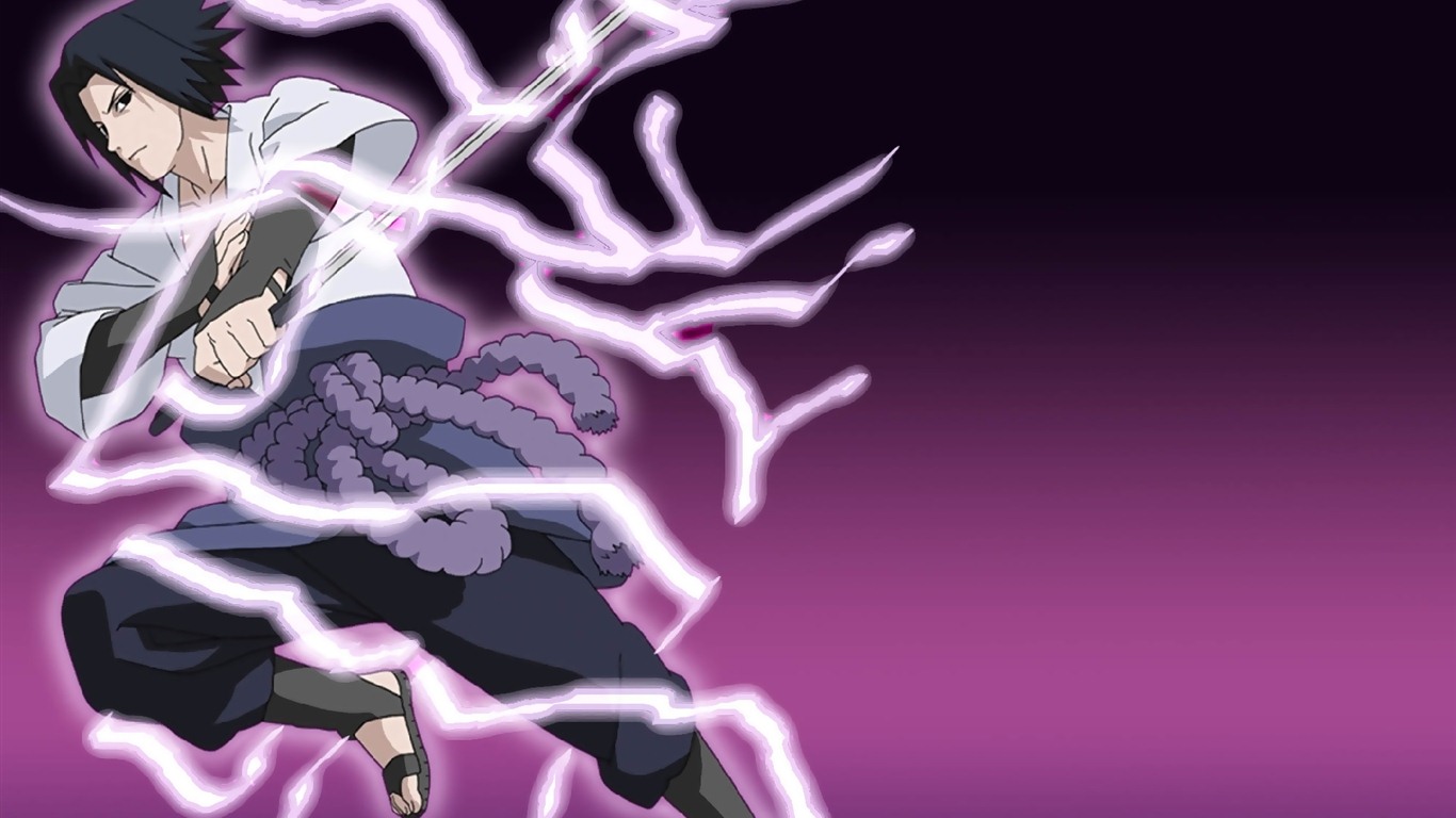 Naruto anime HD tapety na plochu #27 - 1366x768