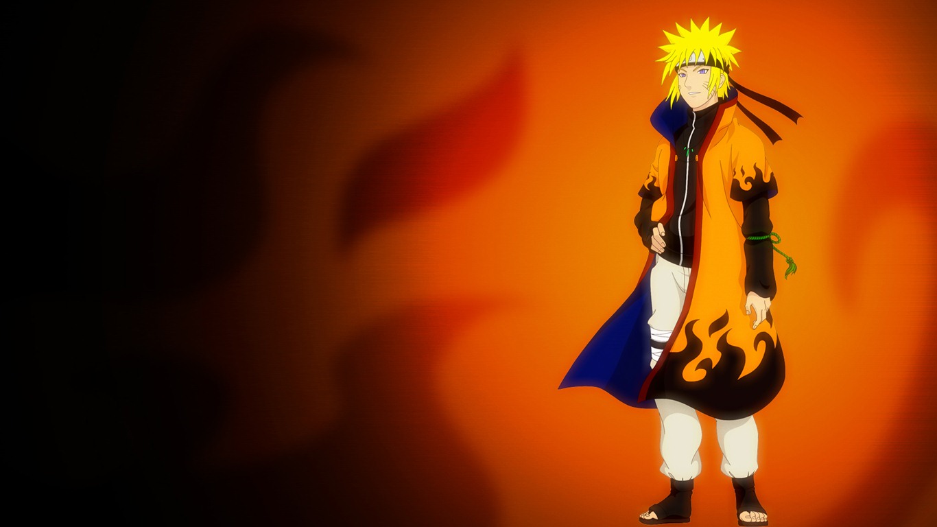 Naruto anime HD tapety na plochu #33 - 1366x768