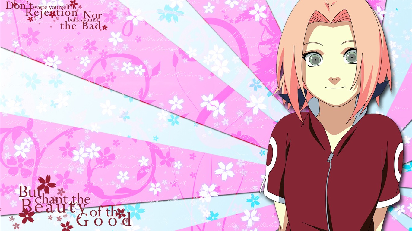 Naruto anime HD tapety na plochu #37 - 1366x768