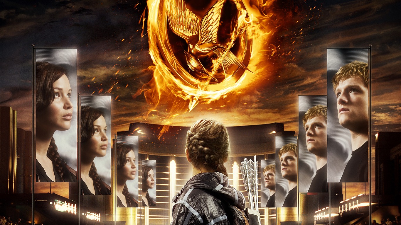 The Hunger Games 飢餓遊戲 高清壁紙 #1 - 1366x768