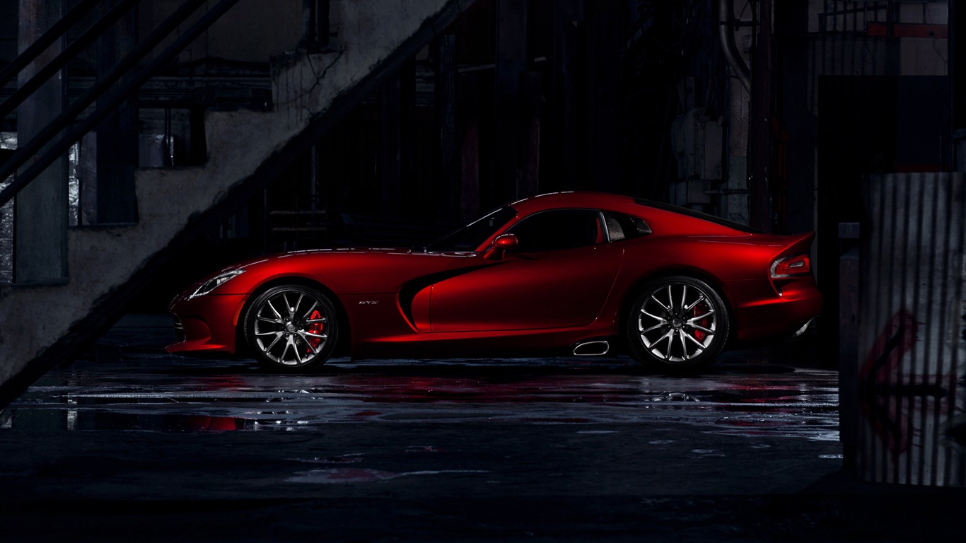 2012 SRT Viper GTS 蝰蛇GTS 高清壁纸3 - 1366x768