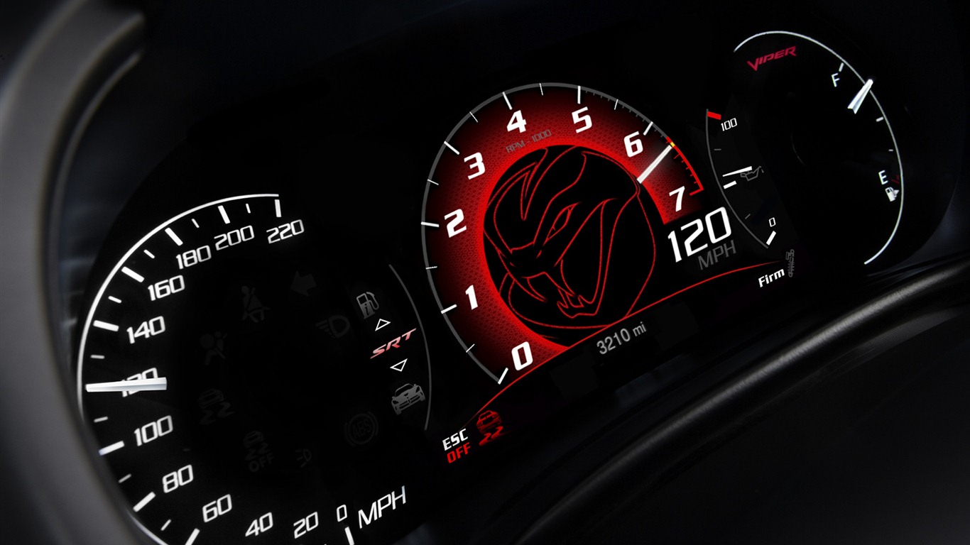 SRT 2012 Viper GTS HD tapety na plochu #35 - 1366x768
