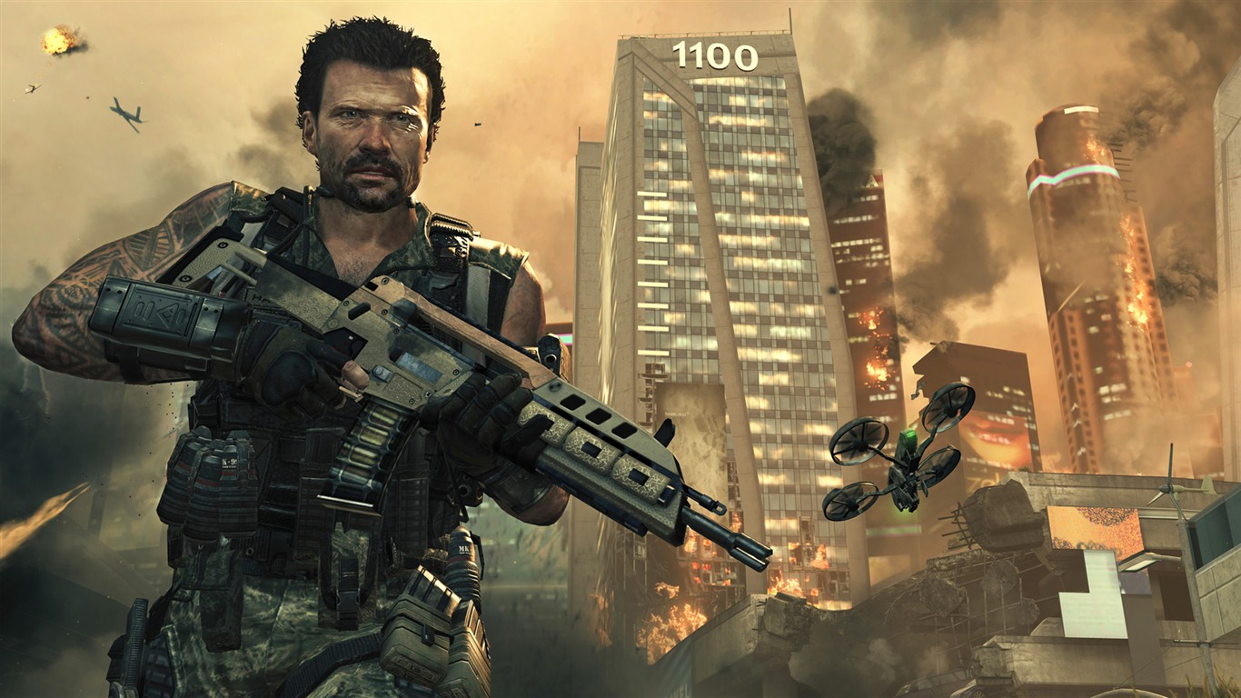 Call of Duty: Black Ops 2 fonds d'écran HD #7 - 1366x768