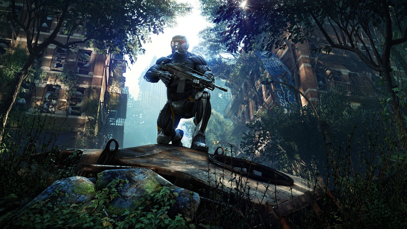 Crysis 3 fonds d'écran HD #3 - 1366x768