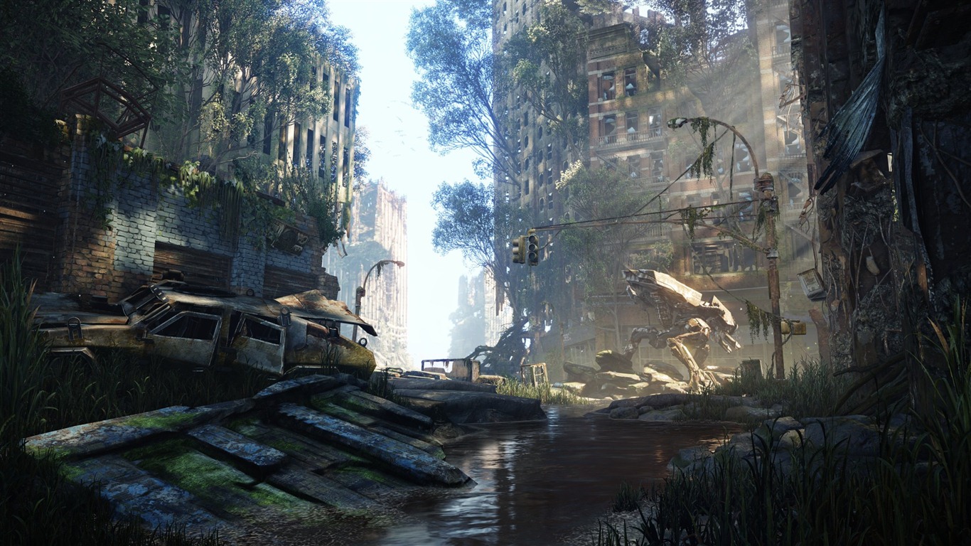 Crysis 3 fonds d'écran HD #11 - 1366x768