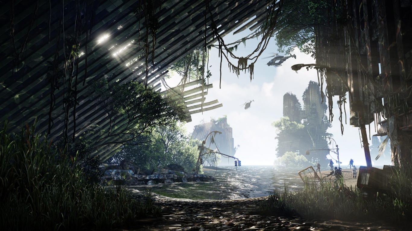 Crysis 3 fonds d'écran HD #13 - 1366x768